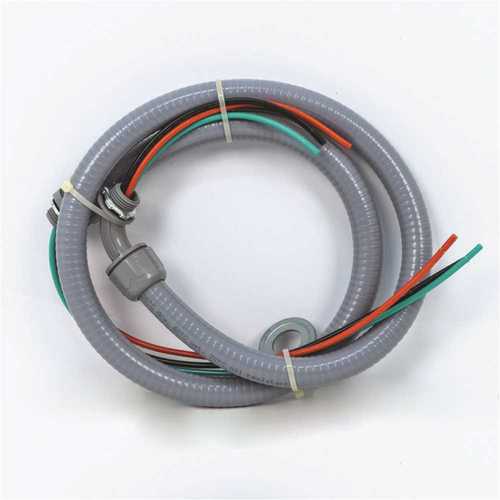 1/2 in. x 6 in. Whip with Non-Metallic fitting for A/C or Heat Pumps