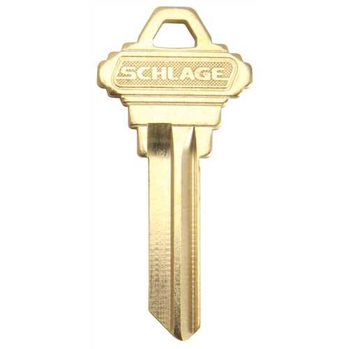 Schlage Commercial 35-101 C Blank Key For Type-C Keyways, Gold