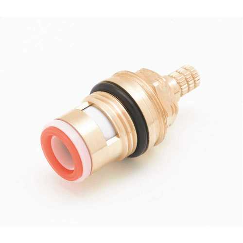 T & S BRASS & BRONZE WORKS 013787-45 T&S BRASS Ceramic Cartridge Assembly Hot RTC Red