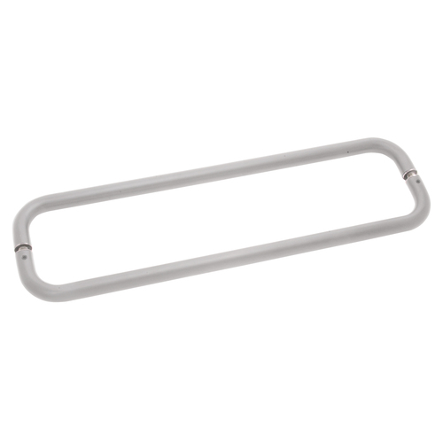 20 Inches Center To Center Standard Tubular Shower Towel Bar Back to Back Mount Without Washers Satine