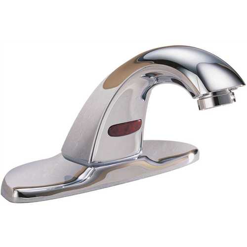 Delta 591LF-LGHGMHDF 4 in. Centerset Touchless Bathroom Faucet in Chrome