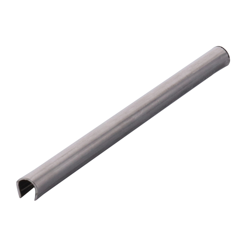 8' Stainless Steel Small Patio Door Sill Cover - 96" Stock Length
