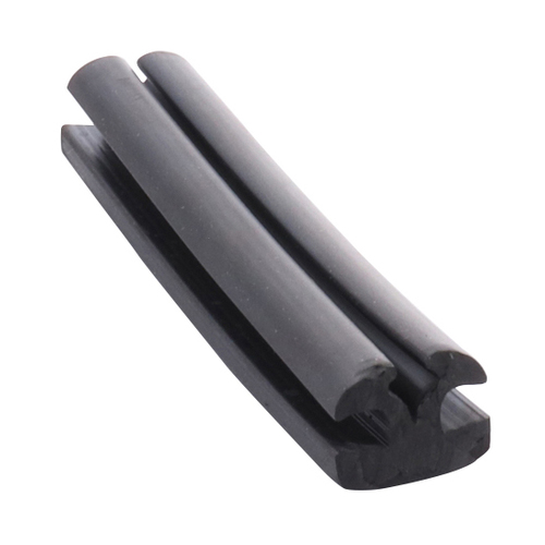 CRL AS1488 Two-Piece Self-Sealing Universal Weatherstrip 3/16" to 1/4" Panel - 3/16" to 1/4" Glass