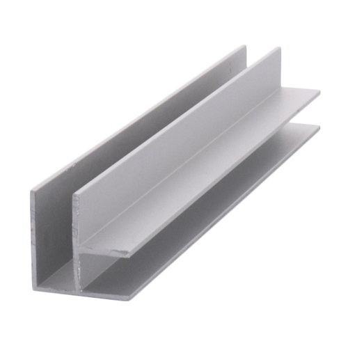 Satin Anodized Aluminum Corner Extrusion 144" Stock Length