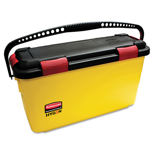 Rubbermaid RCPQ95088YW HYGEN Charging Bucket, Yellow