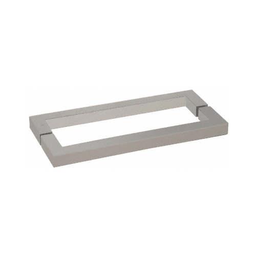 CRL SQ24X24BN Brushed Nickel 24" Square Style Back-to-Back Towel Bar