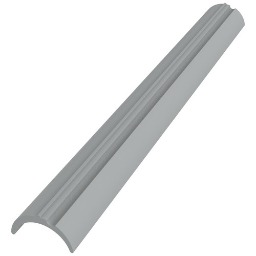 CRL GS111C Gray 1/2" Wide Glazing Spline - 100' Roll