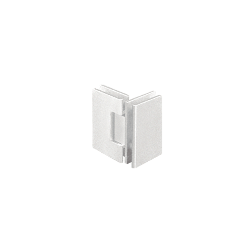 Brushed Nickel Geneva 092 Series 90 Degree Glass-to-Glass Hinge