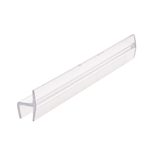 Polycarbonate H-Jamb 180 Degree for 5/16" Glass - 95" Stock Length Polycarbonate H-Jamb 180 Degree for 5/16" Glass - 95" Stock Length