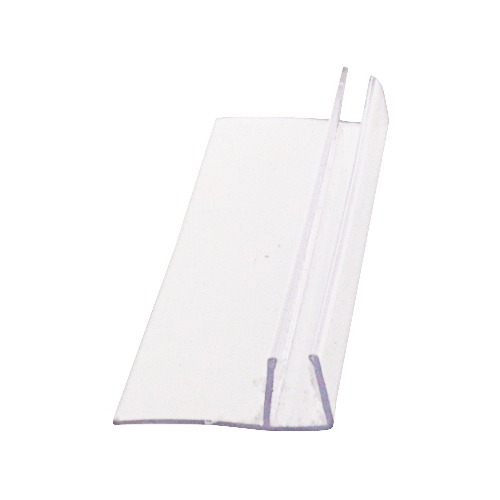 CRL PC0890 5/16" Polycarbonate 'U' with 90 Degree Vinyl Finseal - 95" Stock Length