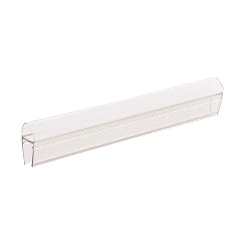 Translucent Vinyl Bulb Seal for 5/16" Glass - 12" Stock Length - pack of 5