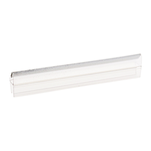 45 Degree LH Magnetic Profile for Glass-to-Glass Fits 3/8" to 1/2" Glass 95" Length Clear