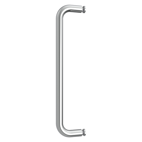 CRL BMNW18CH Polished Chrome 18" BM Series Single-Sided Towel Bar Without Metal Washers