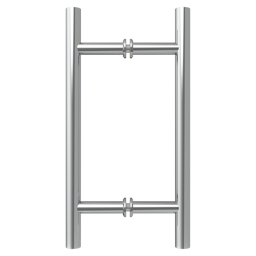 CRL LP8X8CH Polished Chrome 8" Ladder Style Back-to-Back Pull Handles