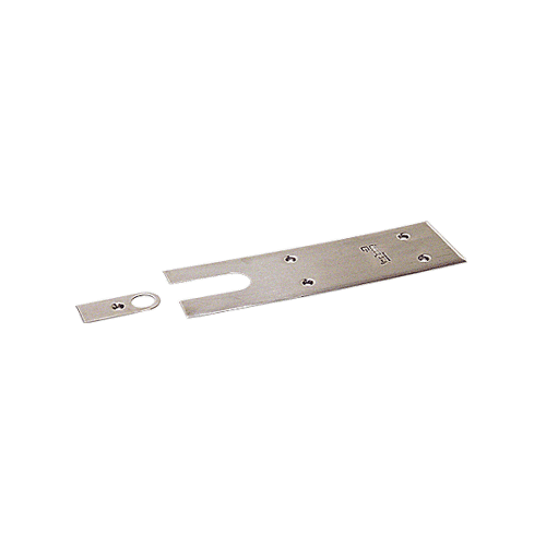 Jackson J7020CPBS Brushed Stainless Cover Plates for 900 Series Floor Mounted Closer