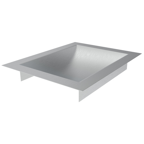 Brushed Stainless Steel 8" Wide x 10" Deep x 1-9/16" High Standard Drop-In Deal Tray