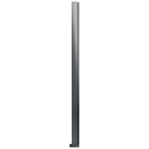 CRL D990A24CR Satin Anodized 24" Corner Design Series Partition Post