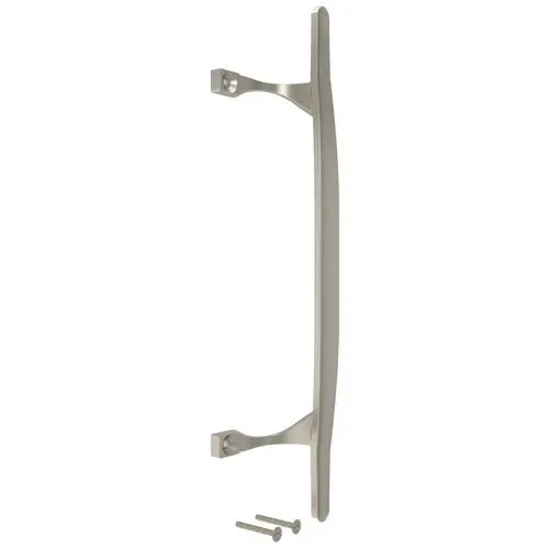 Brixwell 13-105 6-5/8" (CTC) Patio Door Die-Cast Chrome Handle Chrome