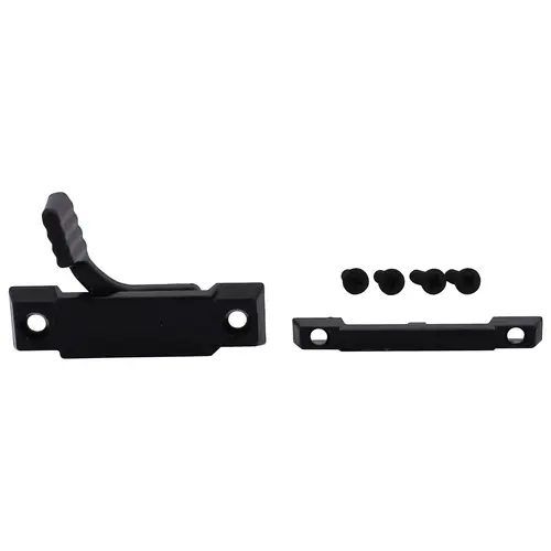 Black Window Sash Lock with 2-1/4" Screw Holes - Bulk - pack of 20