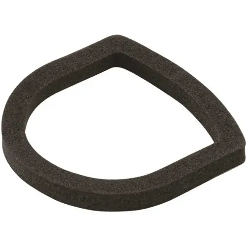 Commercial 4.8 in.x 1.25 in. Foam Deck Gasket For Single Mount Sensor Faucet Chrome