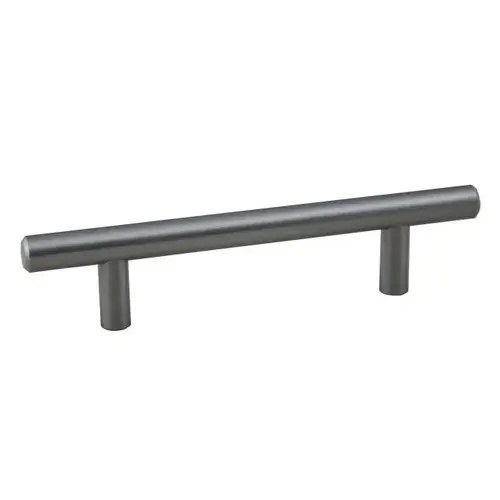 Pride Industrial P1096SN 6" Bar Cabinet Pull with 3-3/4" Center to Center Satin Nickel Finish