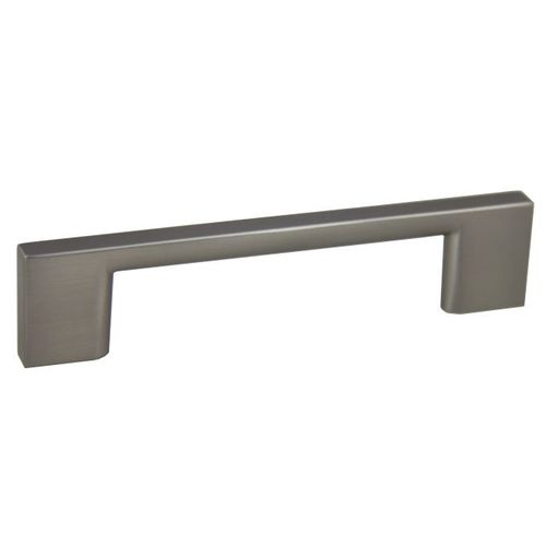 4-3/4" Miami Cabinet Pull with 3-3/4" Center to Center Satin Nickel Finish