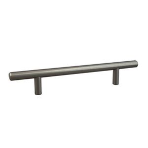 Pride Industrial P108SN 8" Bar Cabinet Pull with 5" Center to Center Satin Nickel Finish