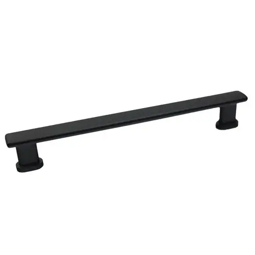 7-1/4" Manhattan Cabinet Pull with 6-3/10" Center to Center Oil Matt Black Finish