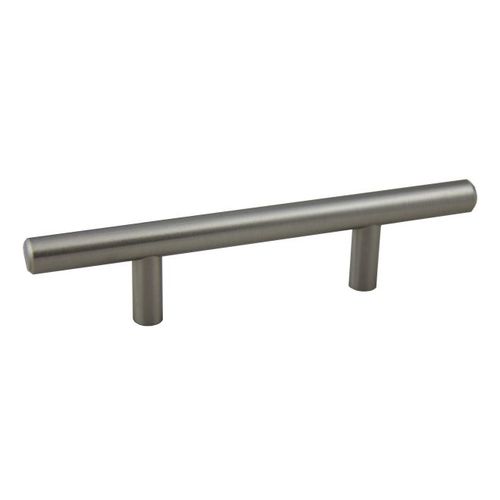 Pride Industrial P106SN 6" Bar Cabinet Pull with 3" Center to Center Satin Nickel Finish
