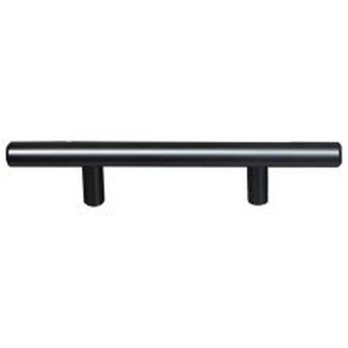 8" Bar Cabinet Pull with 5" Center to Center Dark Pewter Finish