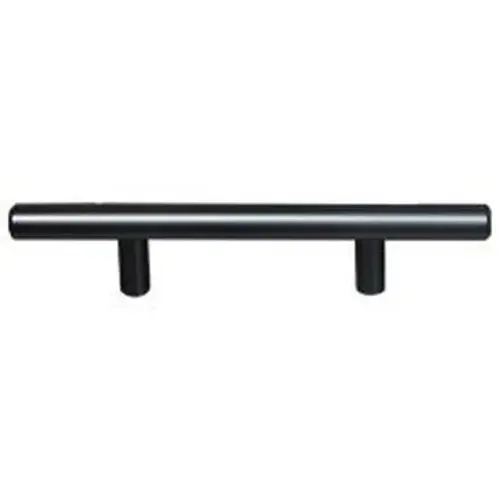 6" Bar Cabinet Pull with 3-3/4" Center to Center Dark Pewter Finish