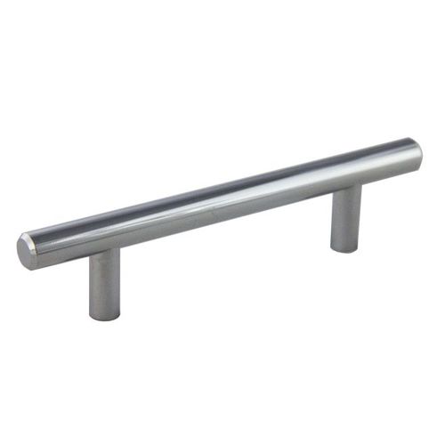 6" Bar Cabinet Pull with 3-3/4" Center to Center Polish Chrome Finish