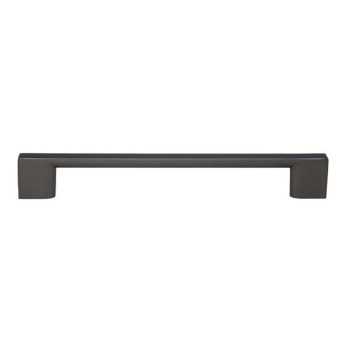 7-1/2" Miami Cabinet Pull with 6-3/10" Center to Center Dark Pewter Finish