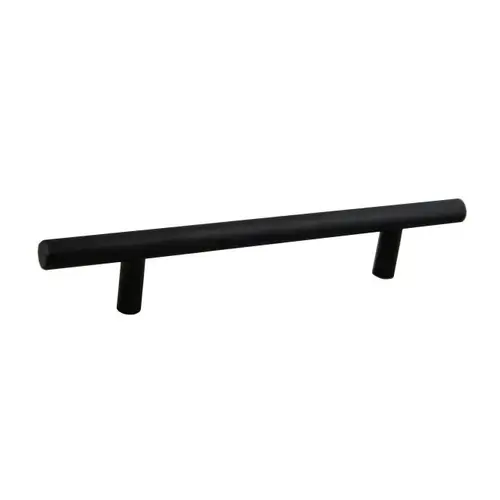 8" Bar Cabinet Pull with 5" Center to Center Matt Black Finish