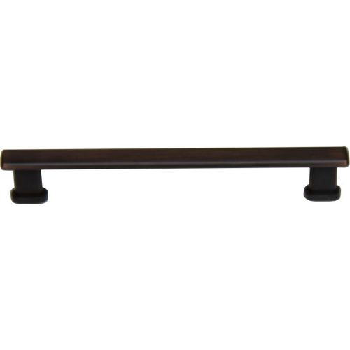 7-1/4" Manhattan Cabinet Pull with 6-3/10" Center to Center Oil Rubbed Bronze Finish