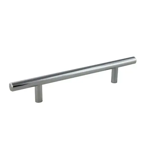 8" Bar Cabinet Pull with 5" Center to Center Polish Chrome Finish