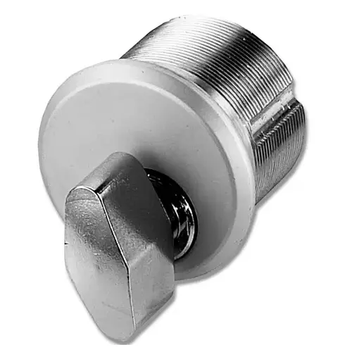 Mortise Cylinder Aluminum 1-5/32in Dia X 1in Long ced