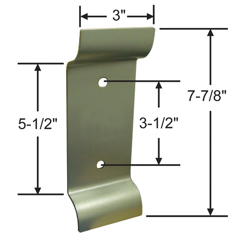 Door Pull Dummy Trim Aluminum