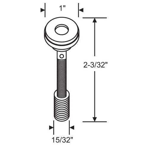 Plunger Pin bifold Pin Assembly - pack of 5