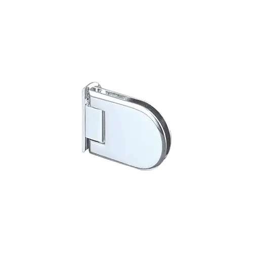 Satin Chrome Berlin 044 Series Wall Mount Offset Back Plate Hinge