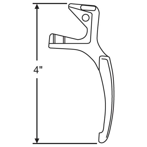 Pella Rh White Sash Lock architech Desginer Proline vintage 1991 - 2019 white Lock Lever