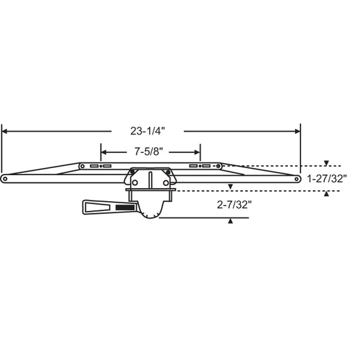 Lever Operator Bronze truth Right Hand