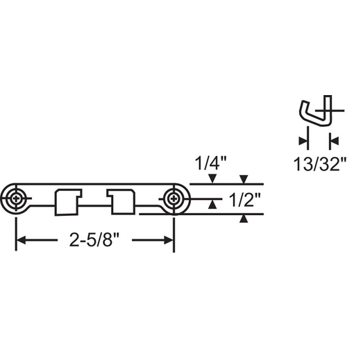 Sash Hook Coastgard