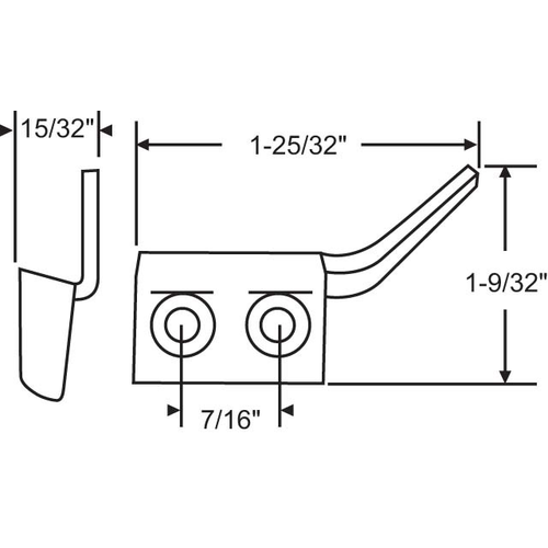 Keeper, Multipoint Lock Rh