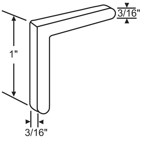 Corner Key - pack of 20