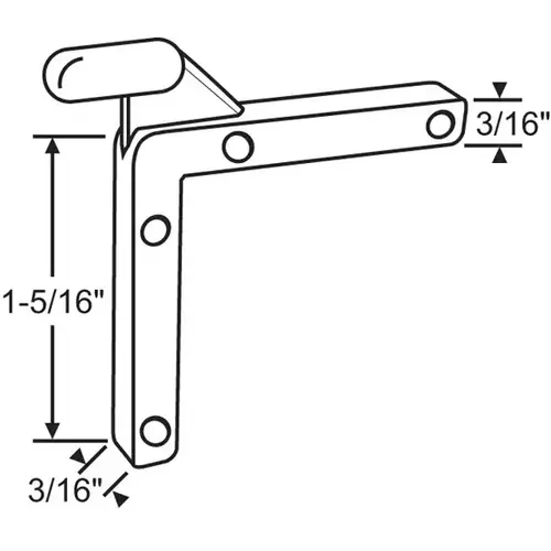 Corner Key Universal - pack of 20