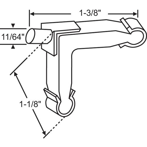 Corner Key Die Cast cb61 E500