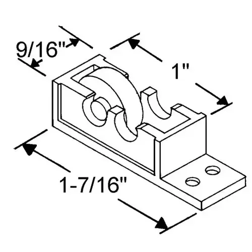 Sliding Window Roller Assembly - pack of 5