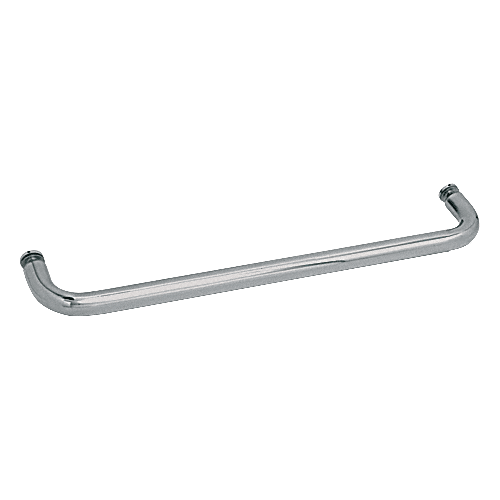 Brushed Nickel 28" BM Series Single-Sided Towel Bar Without Metal Washers
