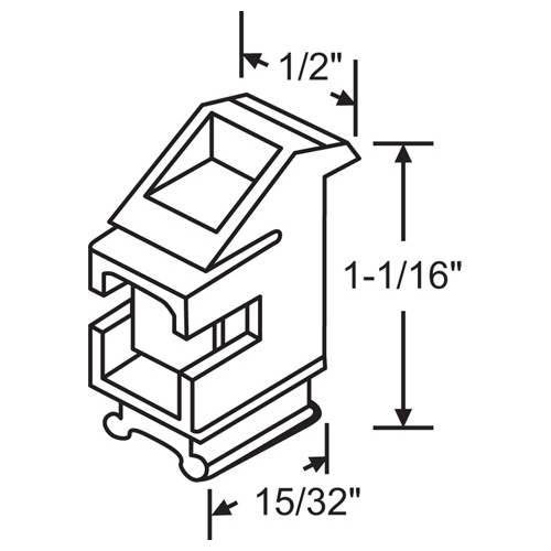 Balance Top Bracket commonly Used With 60-561 hwp318 d35003 White